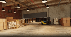 temporary warehouse